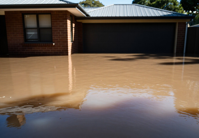 Before and After Flood Repair in Willmot